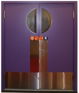 Маятниковая и качающаяся противопожарная дверь / серия FRM7382